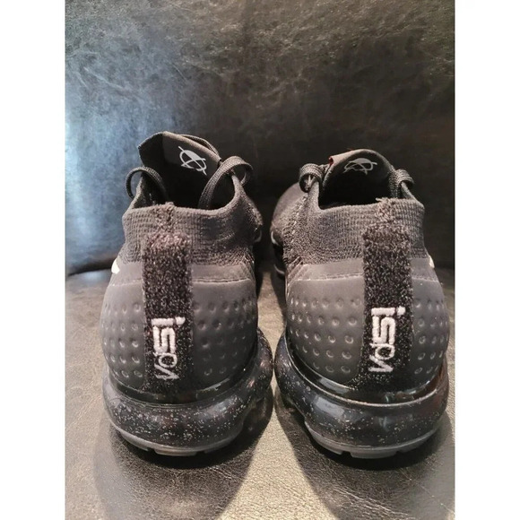 Nike Air VaporMax FlyKnit Gator ISPA Black Silver - Men- Size 7.5 - Brand New main image 3